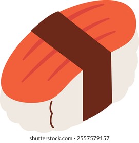 Sushi Japanese Food object illustration