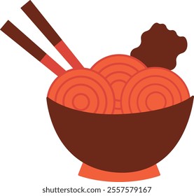 Sushi Japanese Food object illustration