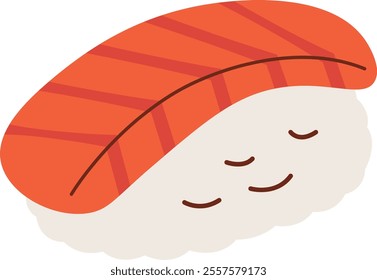 Sushi Japanese Food object illustration