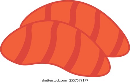 Sushi Japanese Food object illustration