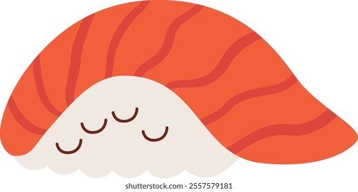 Sushi Japanese Food object illustration