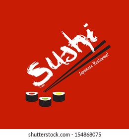 Sushi Japanese Restaurant design template