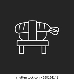 sushi line icon