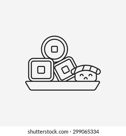 sushi line icon