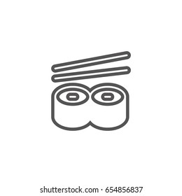 Sushi line icon