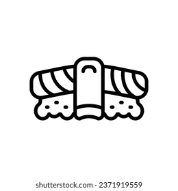 sushi line icon. vector icon for your website, mobile, presentation, and logo design.