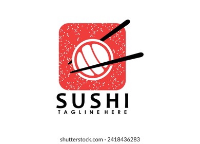 sushi logo design for japanese food restaurant