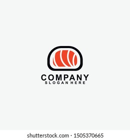 Sushi Logo Design. Modern Design. Flat Logo. Sushi Logo. Sushi. Vector Illustration