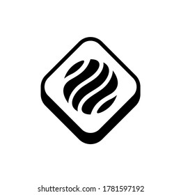 Sushi logo. Icon design. Template elements