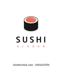 Sushi Logo, Japanese Food, Asian Restaurant Icon