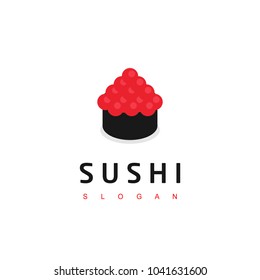 Sushi Logo, Japanese Food, Asian Restaurant Icon