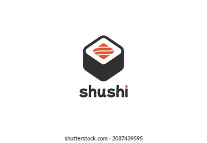 Sushi logo for japanese restaurant