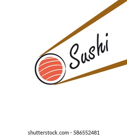 Sushi logo template