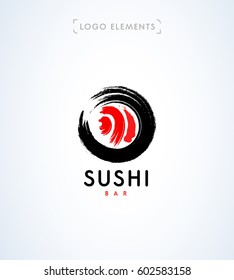 Sushi logo template