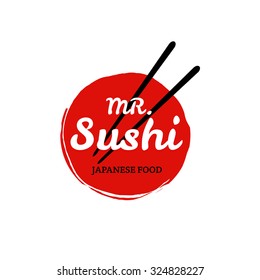 Sushi Logo. Vector