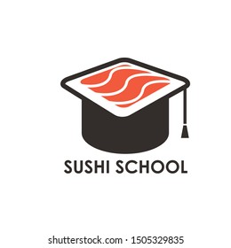 sushi logo, vector design template