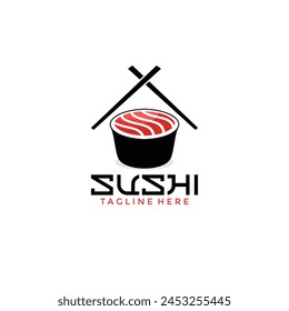 Sushi Logo Vector Design Template 5