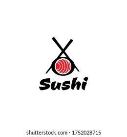 Sushi Logo Vector and Food Templates Symbol
