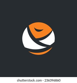 Sushi Men vector sign Branding Identity Corporate vector logo design template Isolated on a black background
