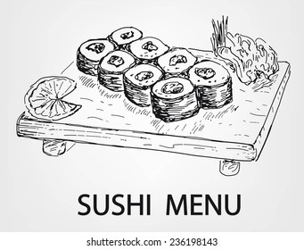 sushi menu