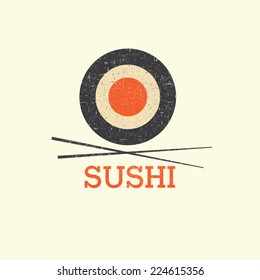 sushi menu vector design template