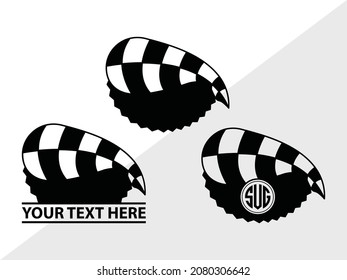 Sushi Monogram, Kawaii Sushi, Printable Vector Illustration