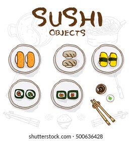 sushi objects