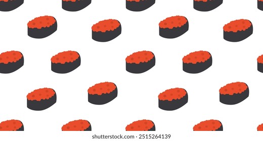 sushi pattern background. Japanese food seamless pattern background. sushi seamless pattern background. 