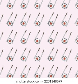 sushi pattern, can be used for background