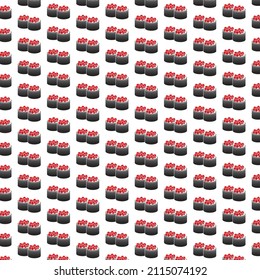 Sushi pattern design and background art