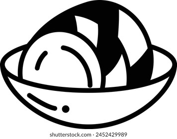 A sushi roll with a black background. The sushi roll is the main focus of the image in the concept of Asian food