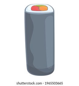 Sushi roll icon. Cartoon of Sushi roll vector icon for web design isolated on white background