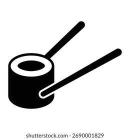 sushi roll icon vector web design