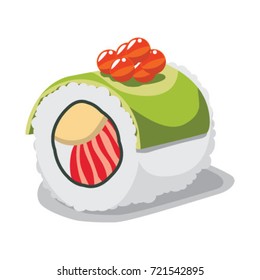 Sushi Roll Salmon Salad
