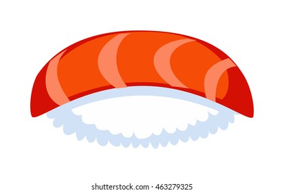Sushi rolls icons food and japanese seafood sushi rolls