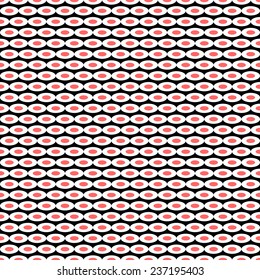 Sushi seamless background texture. Asian pattern.