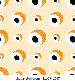 Sushi seamless pattern