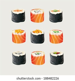 Sushi set