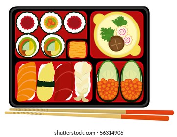 Sushi set.