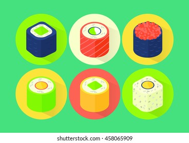 Sushi set icon