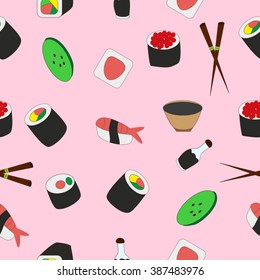 Sushi texture