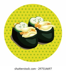 Sushi theme elements