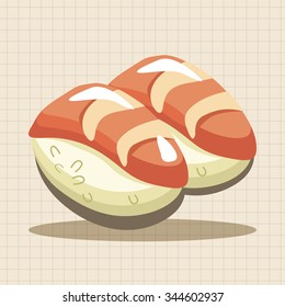 Sushi theme elements