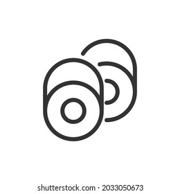 Sushi thin line icon. Symbol in trendy outline style. Premium design for web and apps. Perfect for UI. 