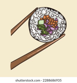 Sushi is a traditional dish of Japanese cuisine