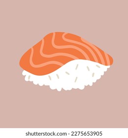 Sushi with tuna meat ,good for graphic design resource.