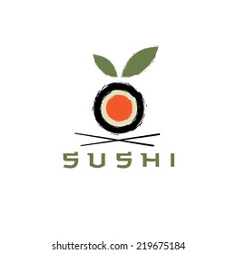 sushi vector design template