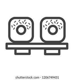 Sushi vector icon