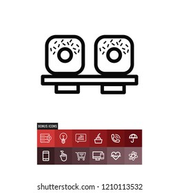 Sushi vector icon