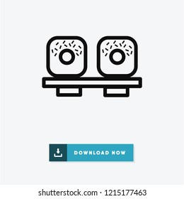 Sushi vector icon